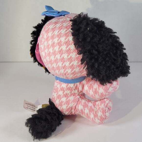 GUND P.Lushes Pets Cala Basset Hound Plush Pink Bow 6" Stuffed Animal Stuffie - Picture 5 of 16